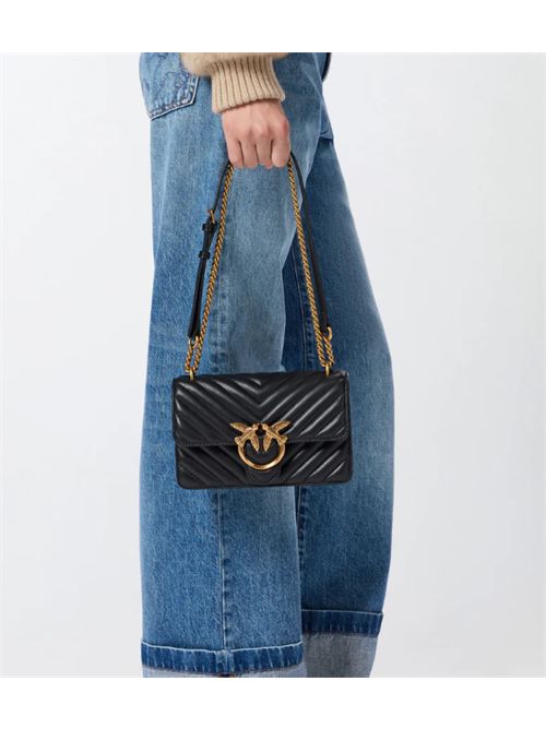 LOVE ONE MINI PINKO | 100074.A0GKZ99Q NERO-ANT. GOLD